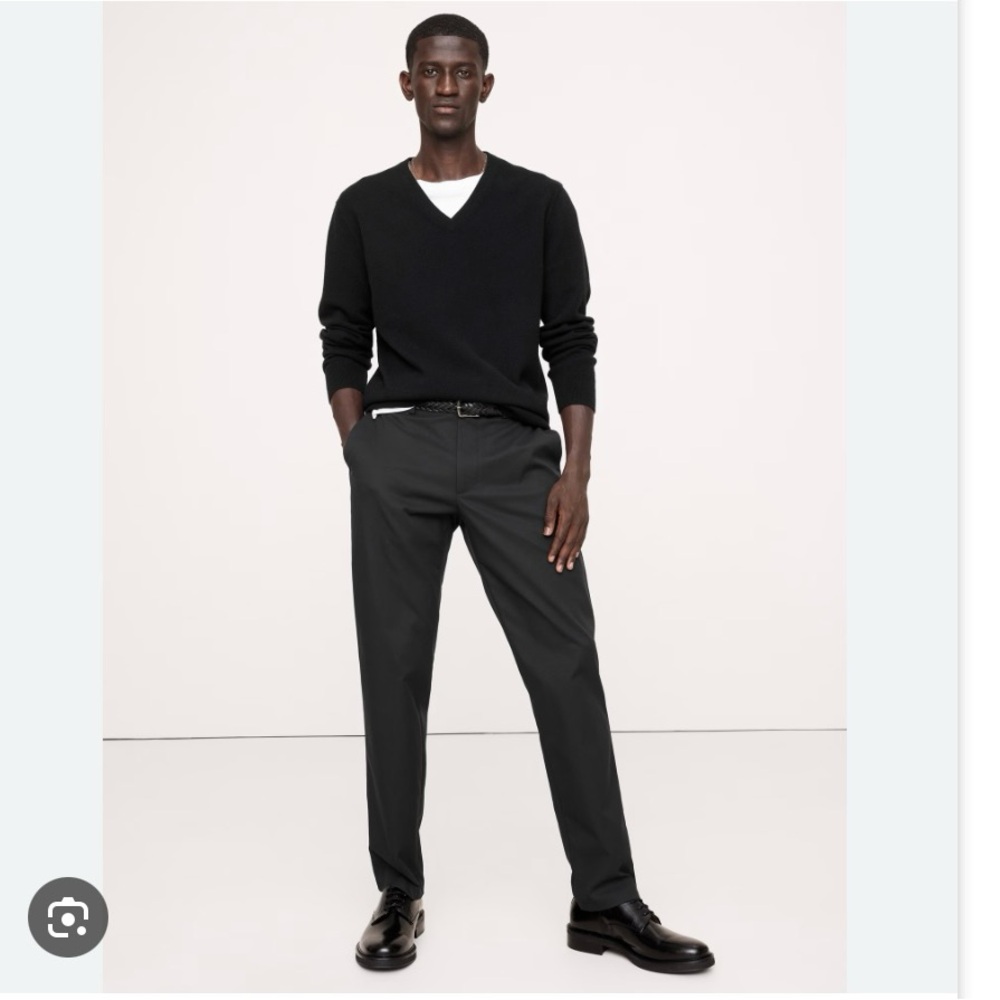 Banana Republic WFH Charcoal Grey Pants